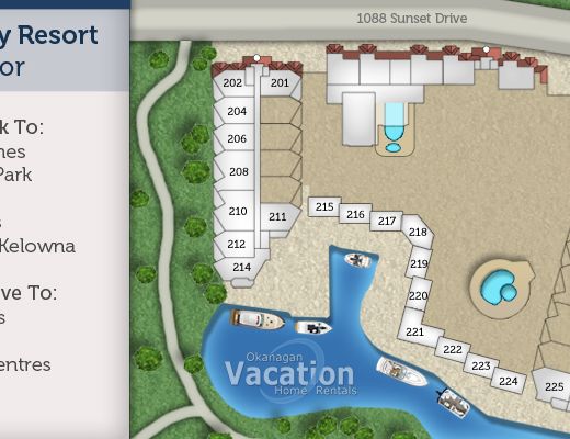 Discovery Bay Resort - #236 - 2 Bdrm + Den - Kelowna (KRA)