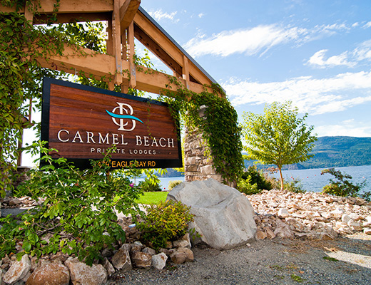 Carmel Beach Private Lodges #12 - 3 Bdrm Lake View - Shuswap