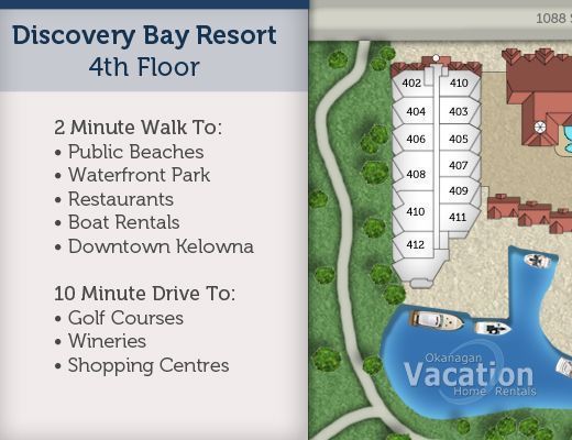 Discovery Bay Resort - #429 - 3 Bdrm - Kelowna