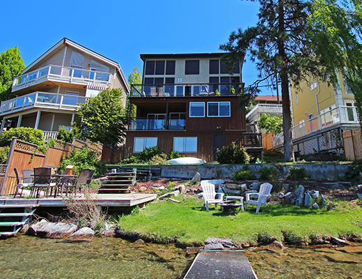 Skaha Lake Waterfront House - 5 Bdrm - Penticton