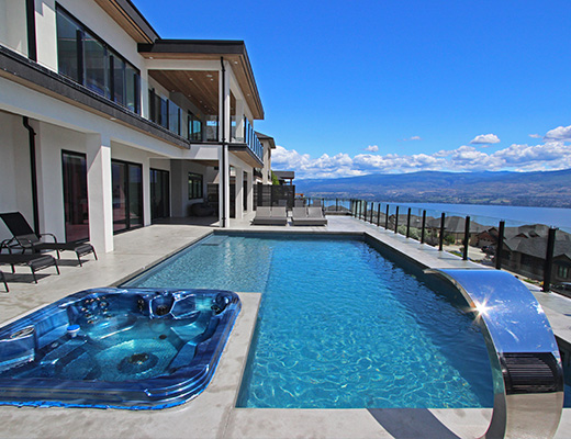 Royal Residence - 5 Bdrm w/ Pool HT - West Kelowna (CVH)