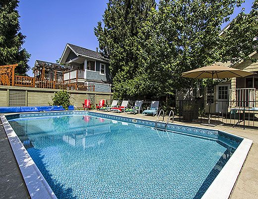 Serenity Gardens - 5 Bdrm + 1 Bdrm Guest House w/ Heated Pool - Kelowna (CVH)