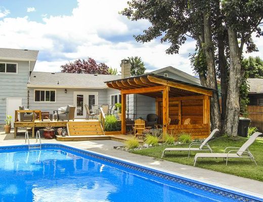 Summer Pool Home - 5 Bdrm w/ Pool - Kelowna