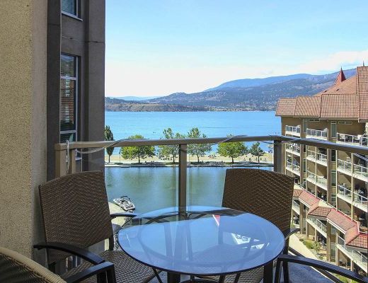 Sunset Waterfront Resort - #705 - 1 Bdrm + Den - Kelowna