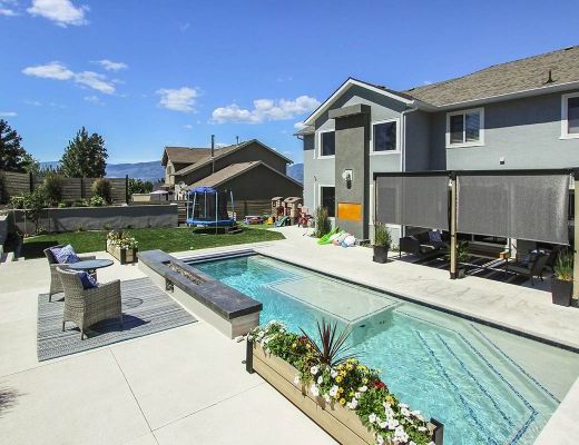 Hillside Hideaway - 4 Bdrm + Den w/ Pool - Kelowna (CVH)