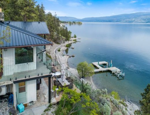 Serene Shore Retreat 6 Bdrm plus boat lift HT - West Kelowna