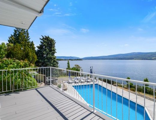 Lake House Oasis - 5 Bdrm plus Den w/ Pool HT - West Kelowna (CVH)