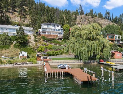 Kelowna Waterfront - 4 Bdrm Lakefront with Lift - West Kelowna (CVH)