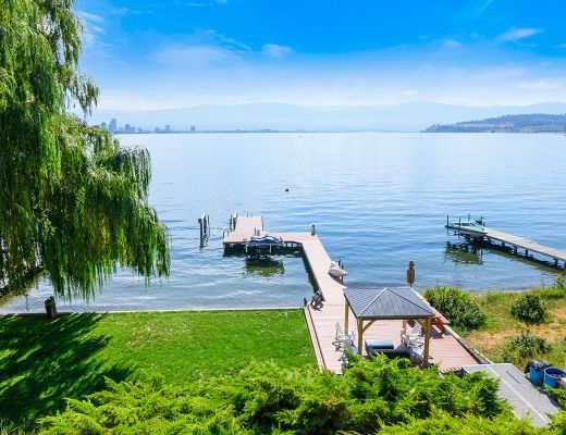 Kelowna Waterfront - 4 Bdrm Lakefront with Lift - West Kelowna (CVH)