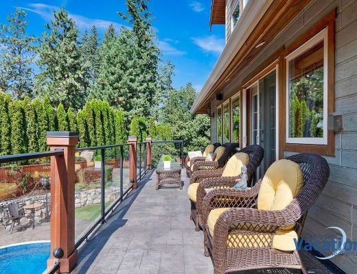 Craftsman Pool Home - 5 Bdrm w/ Pool HT - Kelowna (CVH)