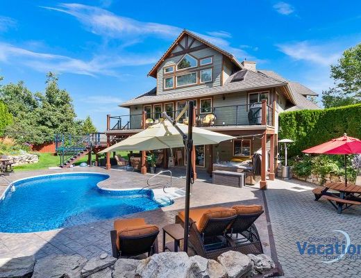 Craftsman Pool Home - 5 Bdrm w/ Pool HT - Kelowna (CVH)