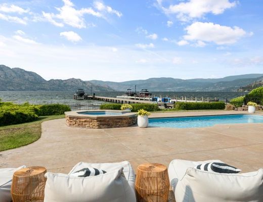 Sunset West - 6 Bdrm Lakefront w/ Pool - Kelowna