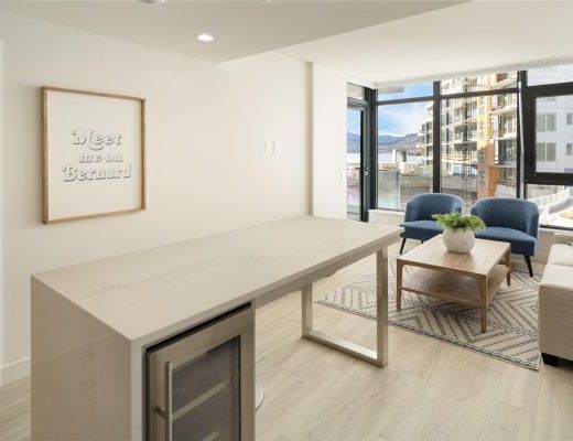 Aqua 1 Resort #613 - 2 Bedroom -  Kelowna(CVH)