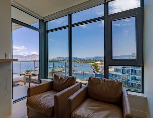 Aqua #905 - 3 Bedroom- Kelowna (CVH)
