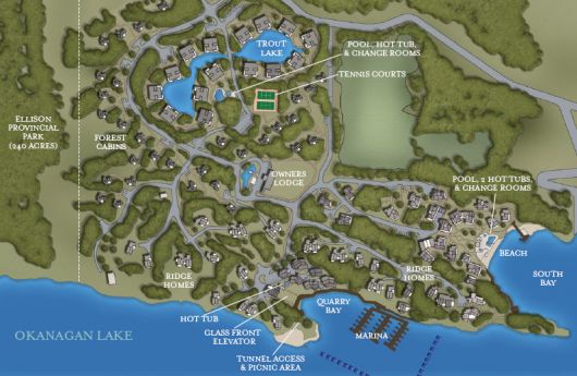 The Outback Resort - Forest Cabins - 2 Bdrm Deluxe - Vernon